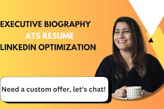 write your professional bio for personal, business, and career needs