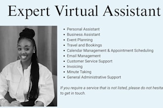 be your elite personal virtual assistant