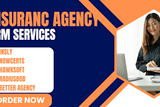 setup insurance agencies CRM better agency radiusbob insly jenesiscrm hawksoft