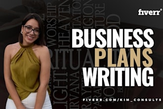 create investor ready business plan and financial projections