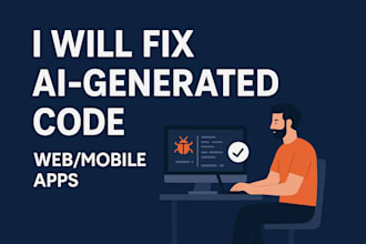 fix ai generated vibe coded web and mobile apps