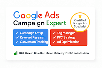 create, optimize and run google ads or adwords PPC campaigns