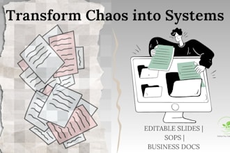 create branded sops and manuals