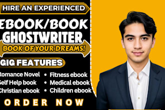 be your expert ghostwriter for fiction, romance, fantasy, and sci fi novels