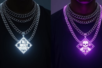 make custom chains and glowing chains for your fivem and gta 5