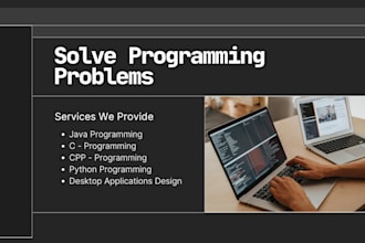 help you solve programming tasks in java, cpp, c, and python