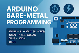 develop bare metal c and cpp firmware for arduino and avr