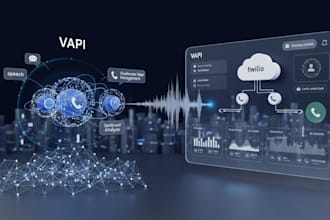 develop ai cold calling twilo vapi api voice ai custom ai agent