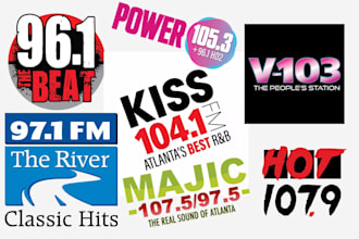 get your song played on atlanta hottest radio stations