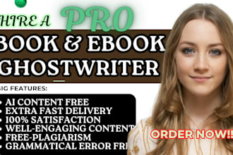 christian ebook ghostwriter book writer, non fiction ghostwriter self help ebook