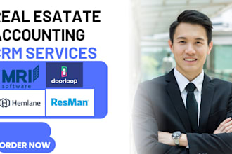 setup real esatate accounting CRM hemlane resman yardi breeze mri software