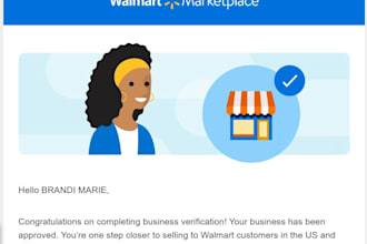 create and get your walmart seller account approved professionally