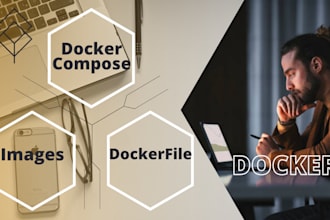 assist with docker, docker compose and containerisation