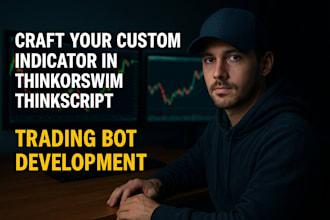 craft your custom indicator in thinkorswim thinkscript, trading bot development