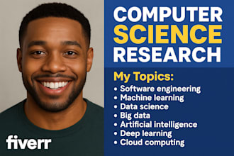 do computer science research, software engineering, data science projects