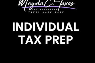 file your individual tax return by an enrolled agent