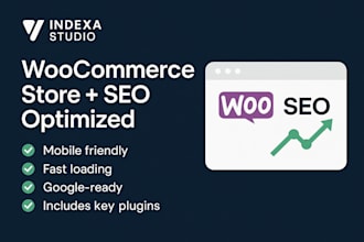 build your wordpress woocommerce store optimized for SEO