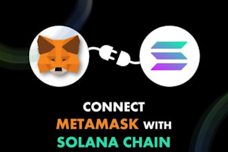 connect solana, metamask, and custom wallet adapters to your dapp