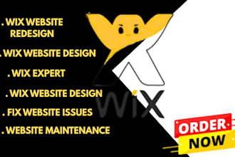 edit wix fix wix issues revamp wix website maintenance update wix