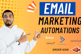 setup email marketing automation in activecampiaign mailchimp brevo newsletter