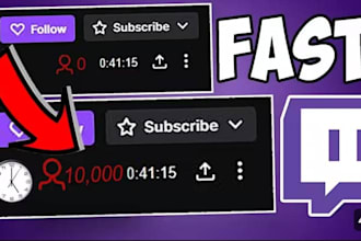 grow 900k live viewer, twitch promotion get live stream twitch channel promotion