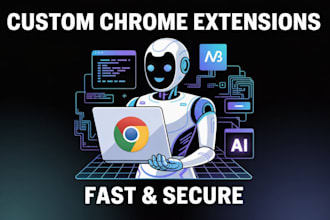 develop custom google chrome extension, fix errors, remove bugs