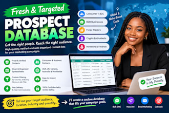provide fresh consumer leads database, b2b leads  for mass dm bulk sms marketing