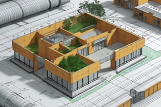 draft calculate and design civil engineering structures city permit blueprints