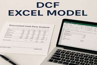 do a dcf valuation on any listed company and will provide the excel template