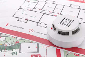 design and pe stamp fire alarm system based on nfpa ibc 13r,13d, fm200