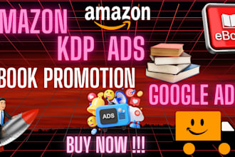do ebook promotion run amazon kdp ads, google ads 10x book sales ebook marketing