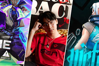 design a professional poster for your esports team