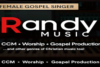 sing female gospel vocals choir harmonies and vocal jingles for your gospel song