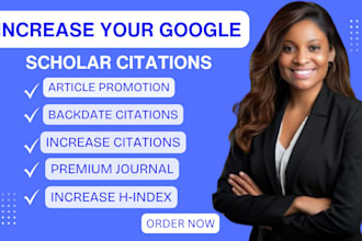 backdate write increase citations publish article in  journals on google scholar