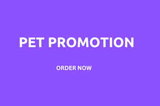 do pet store promotion to boost traffic and sales