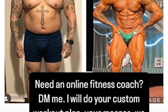 provide online personal training, macros, workouts