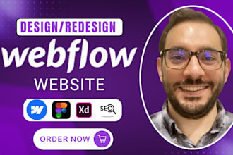 build webflow website design,figma to webflow, webflow expert, xd to webflow