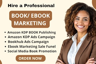 amazon kindle book self publishing KDP ads book promotion ebook marketing funnel
