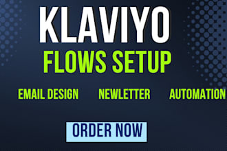 setup klaviyo flows template cold email klaviyo automation email campaign setup