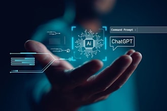 develop chatgpt ai mobile app, ai software, saas apps, websites, ai chatbot