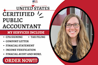 provide CPA mortgage comfort letter, self employment income verification letter