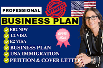 write eb2 niw business plan petition letter expert opinion for usa visa canada
