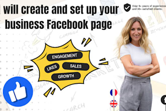 create and set up your professional facebook business page