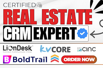 setup liondesk real estate CRM kvcore boldtrail sierra interactive realtyjuggler