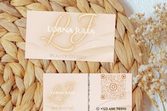 design modern,luxury business card with professional look