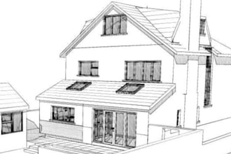 draw UK planning permission drawings, building regulations for council approval
