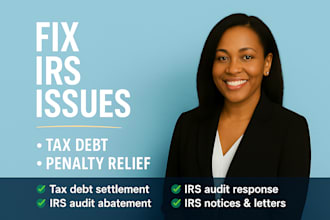 resolve your irs issues, tax debt, audits, or penalty problems