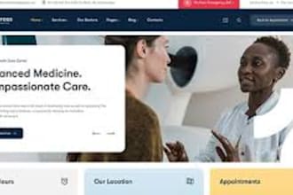 do medical or healthcare website for your business