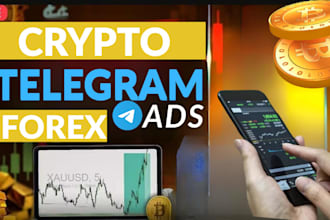 run telegram ads hit 900k traders via forex promotion crypto telegram promotion