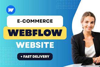 do webflow ecommerce, webflow integration, webflow website, website design